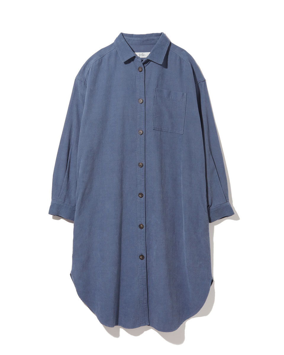 コーデュロイシャツワンピース Jantzen Official Brandsite コーデュロイシャツワンピース Jantzen Official Brandsite