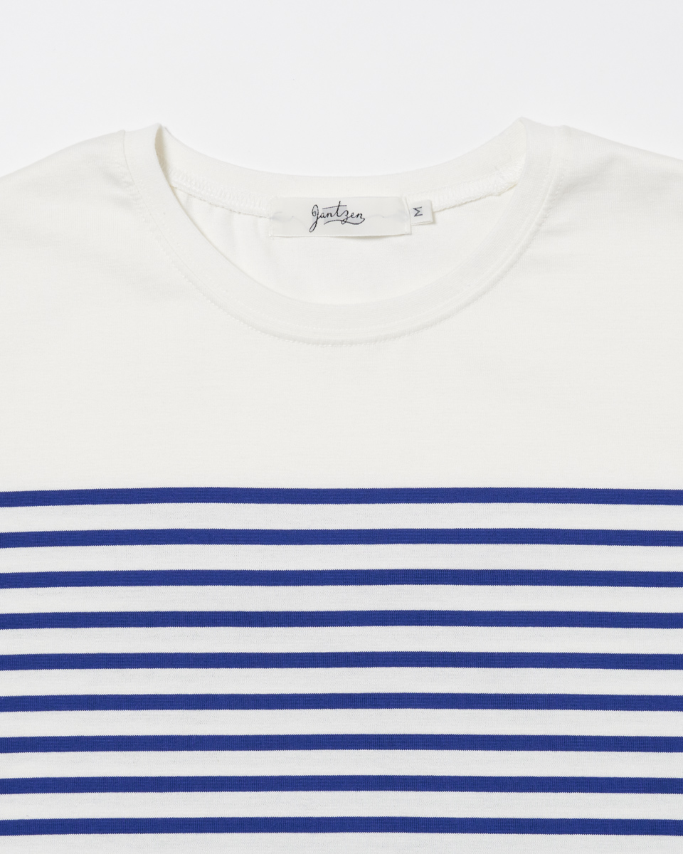 ポルトディルナ Tシャツ フリーサイズ ホワイト レッド ボーダー 工房 夏 c1d16d5b44adf6506b8240e28866b5
