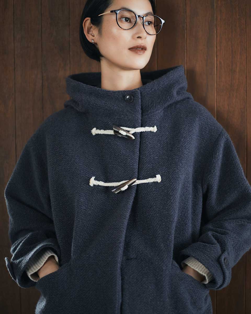 ヘリンボンショートダッフルコート | JANTZEN Official Brandsite