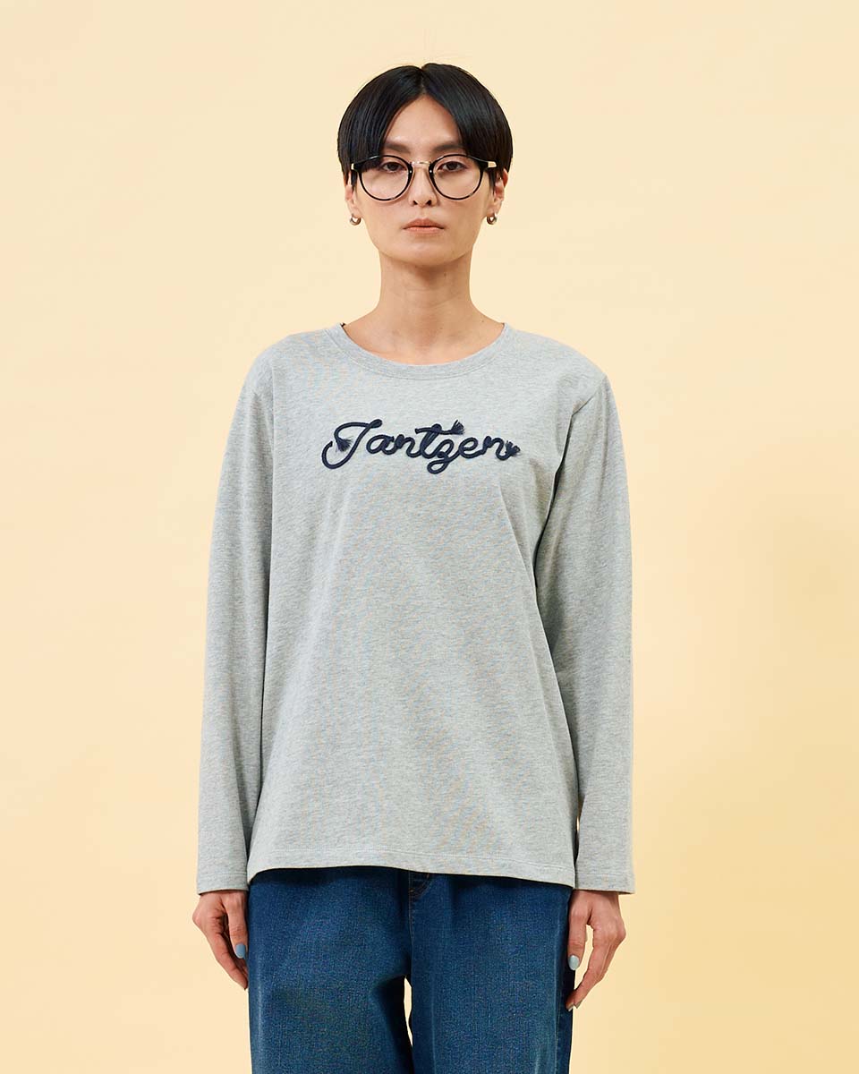 コード刺繍入りロンT | JANTZEN Official Brandsite コード刺繍入りロンT | JANTZEN Official Brandsite