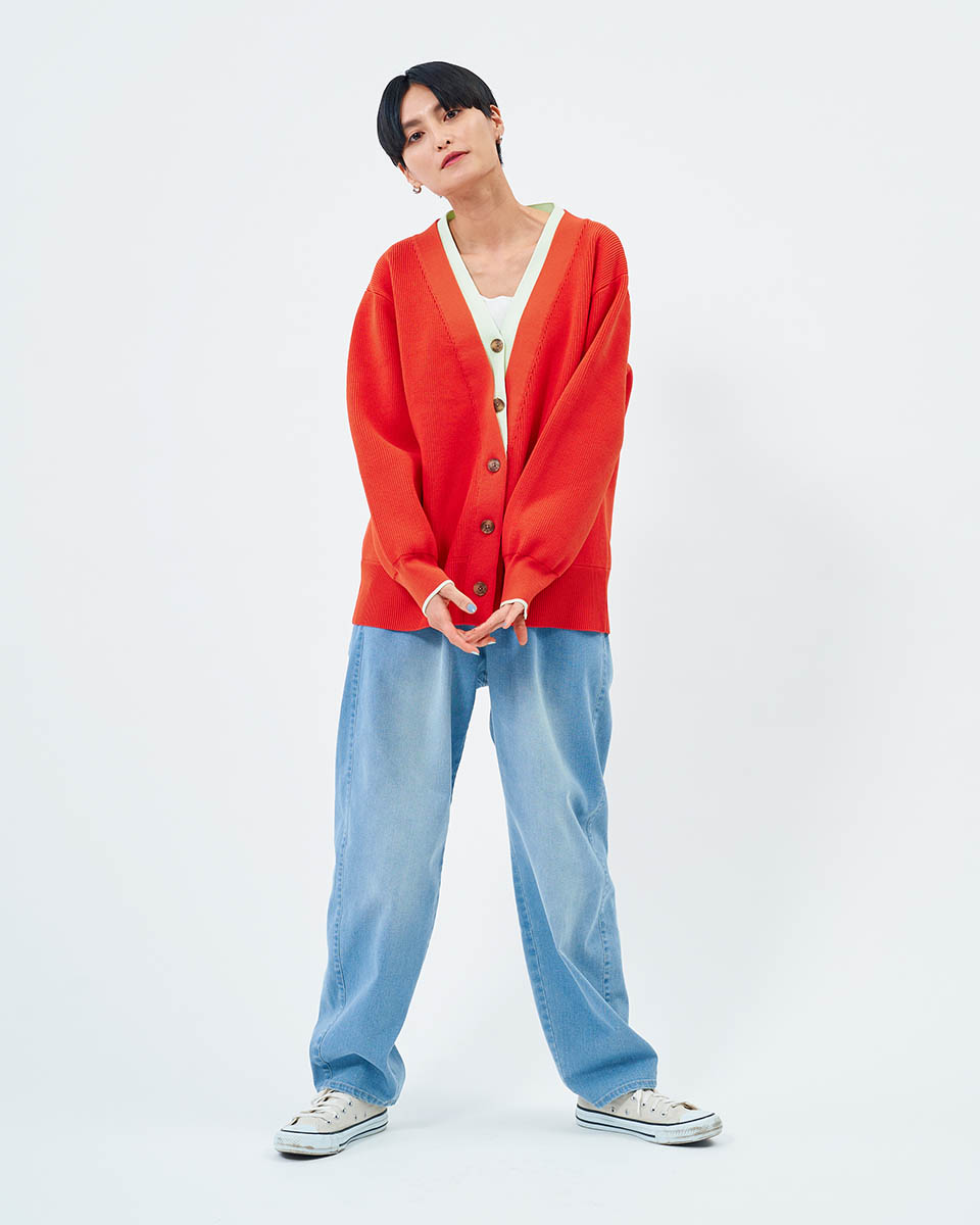 フェイクレイヤードカーディガン | JANTZEN Official Brandsite