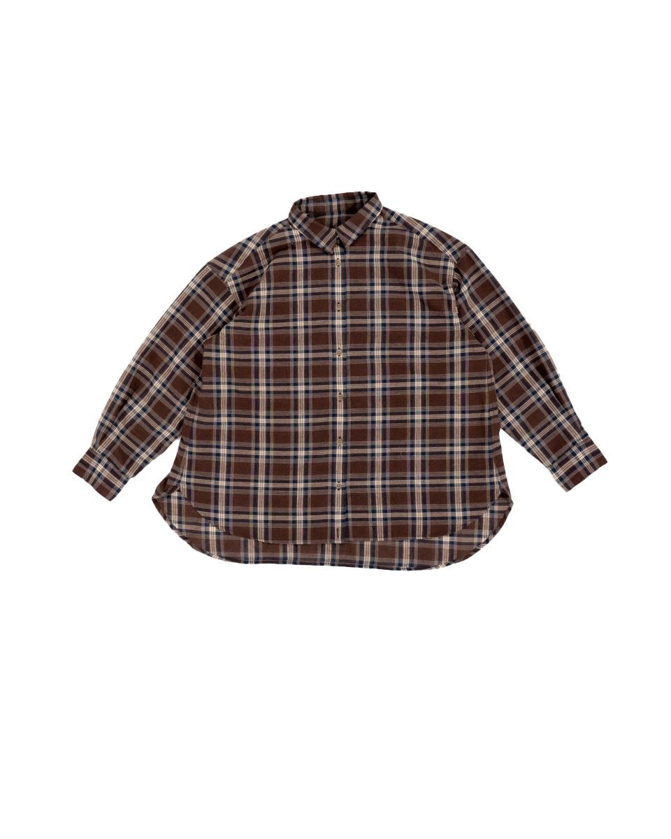 チェックカシュクールシャツ | JANTZEN Official Brandsite
