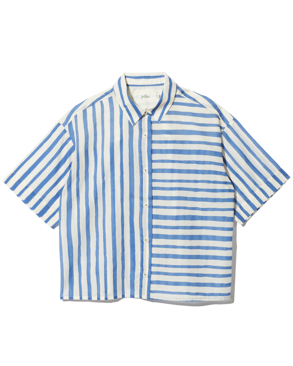 プリントストライプシャツ | JANTZEN Official Brandsite