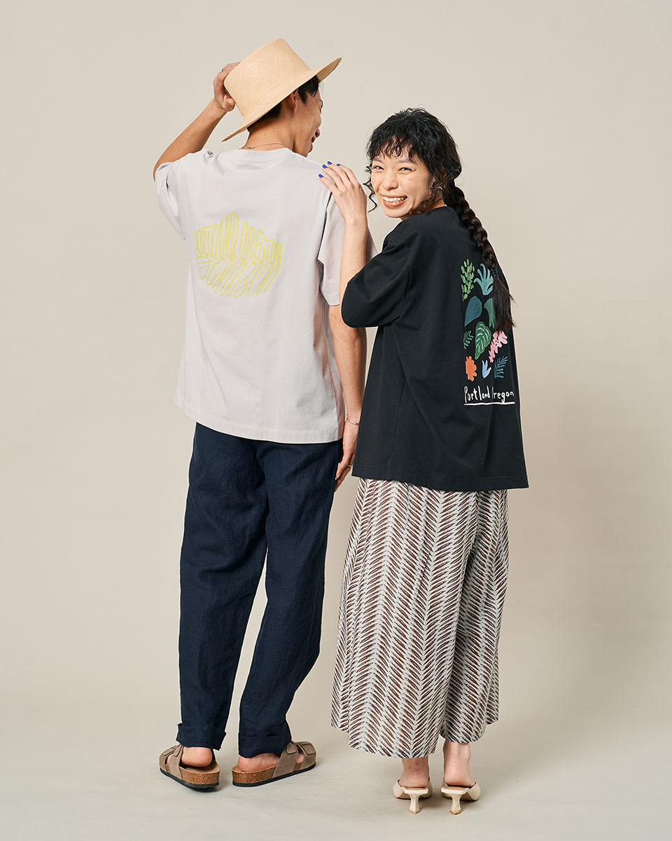 【★日本未入荷★】ETRO ☆ プリントコットンTシャツ プリント＆ロゴ コットン Tシャツ | エトロ