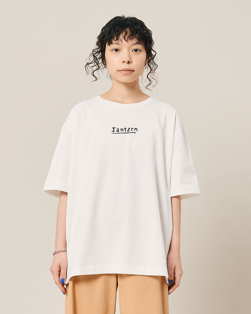 吸水速乾/接触冷感】＜コラボプリントT>リーフTシャツ | JANTZEN