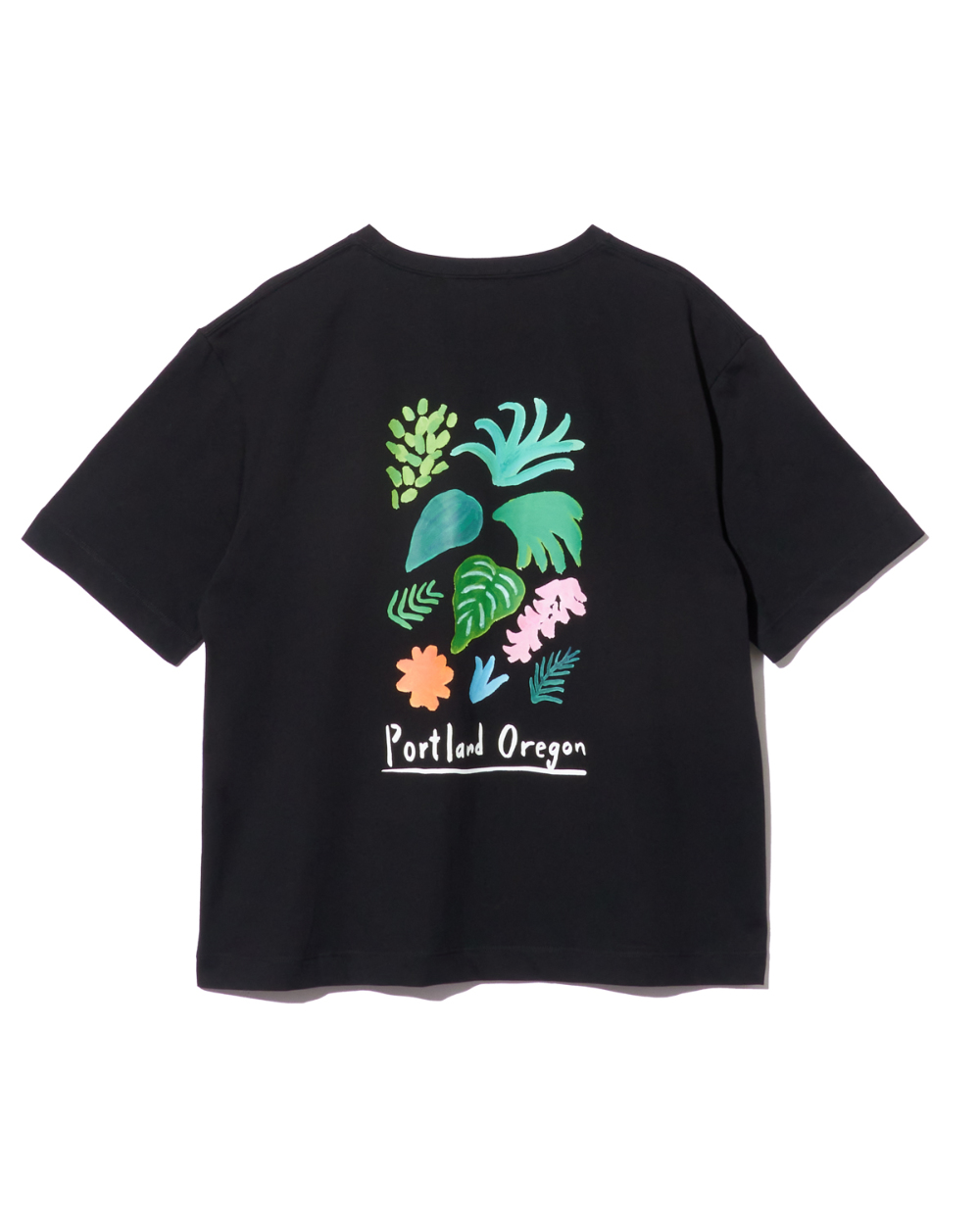 吸水速乾/接触冷感】＜コラボプリントT>リーフTシャツ | JANTZEN