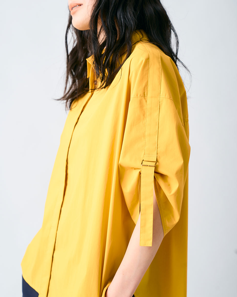 ショートスリーブシャツJK Lui's（ルイス）の「サテンオープンカラーショートスリーブ