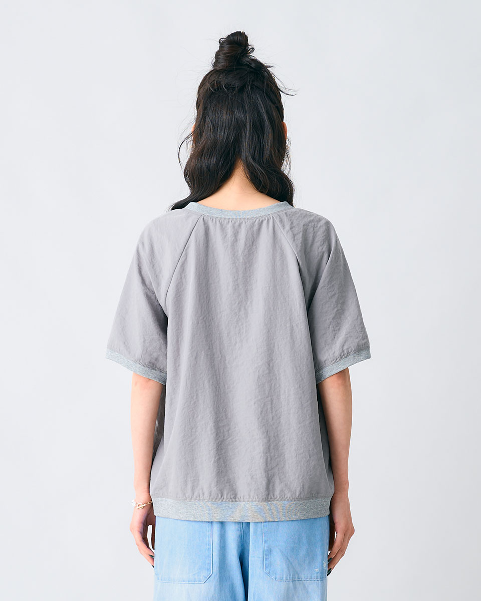 JOURNALSTANDARDrelumフリンジハーフスリーブプルオーバー JOURNAL STANDARD relume｜《WEB限定追加》フリンジハーフ