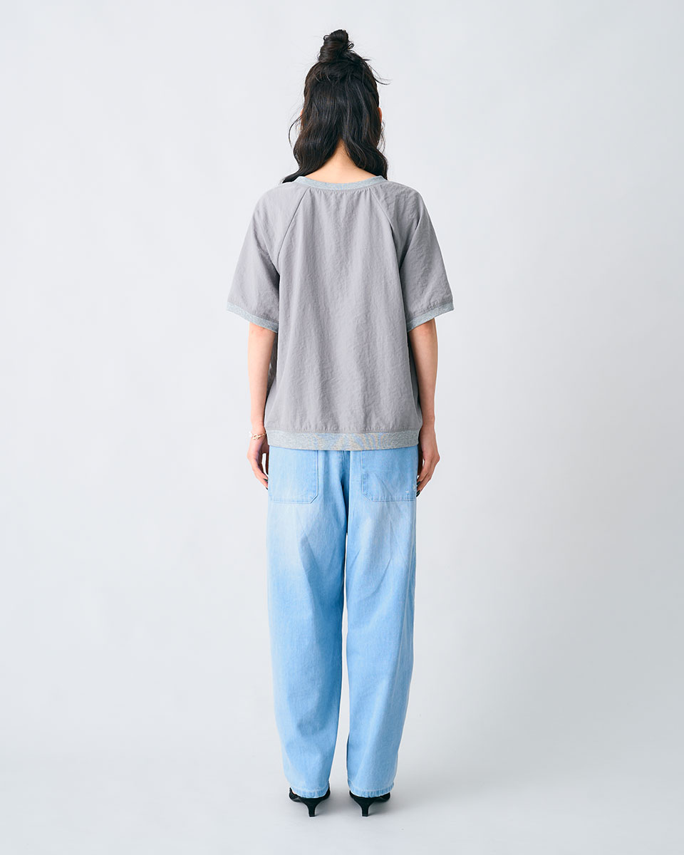 デニムイージープルオンパンツサイズ1 デニムイージープルオンパンツサイズ1 デニムイージープルオンパンツ