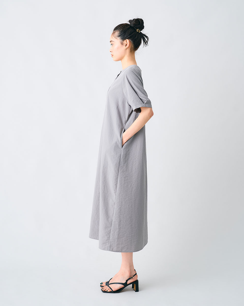 イタリア製 GIORGIO ARMANI フェイク レイヤード ワンピース ◯ イタリア製 GIORGIO ARMANI フェイク レイヤード ワンピース