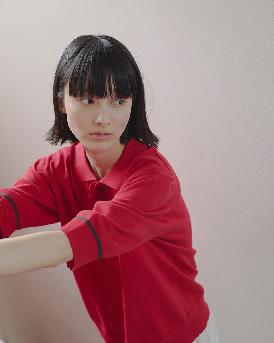 専用 極美品 レッドヴァレンティノニットポロシャツ ハイツイストコットンポロニット7分袖 | JANTZEN Official Brandsite