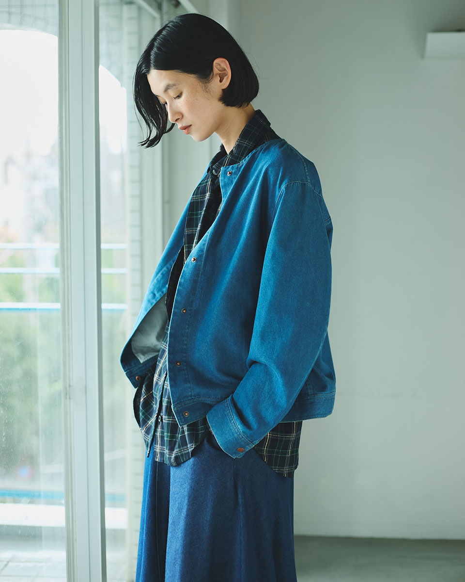カポック混】カポックデニムジャケット | JANTZEN Official Brandsite
