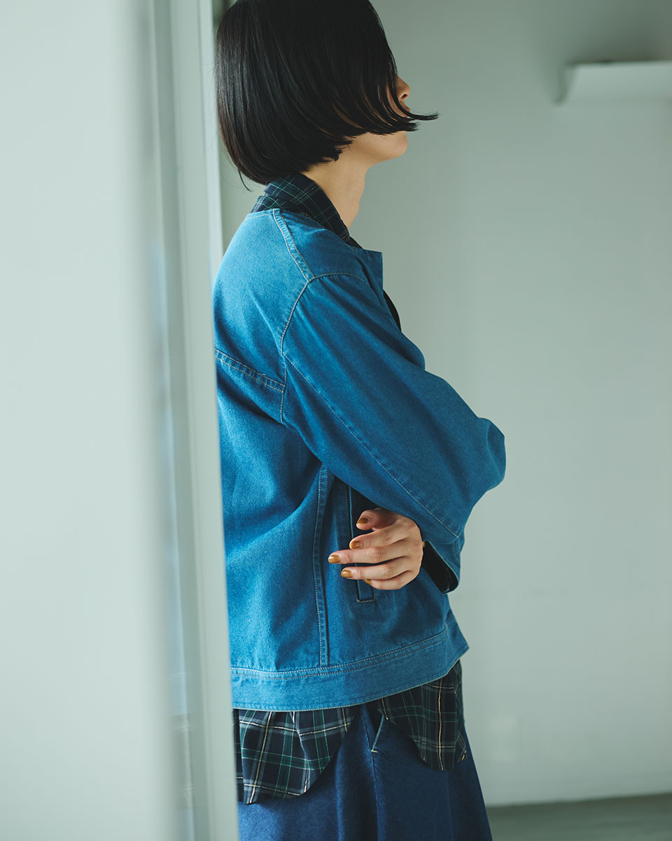 カポック混】カポックデニムジャケット | JANTZEN Official Brandsite