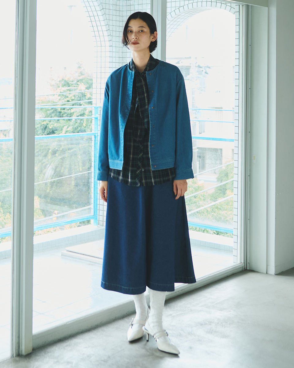 カポック混】カポックデニムジャケット | JANTZEN Official Brandsite