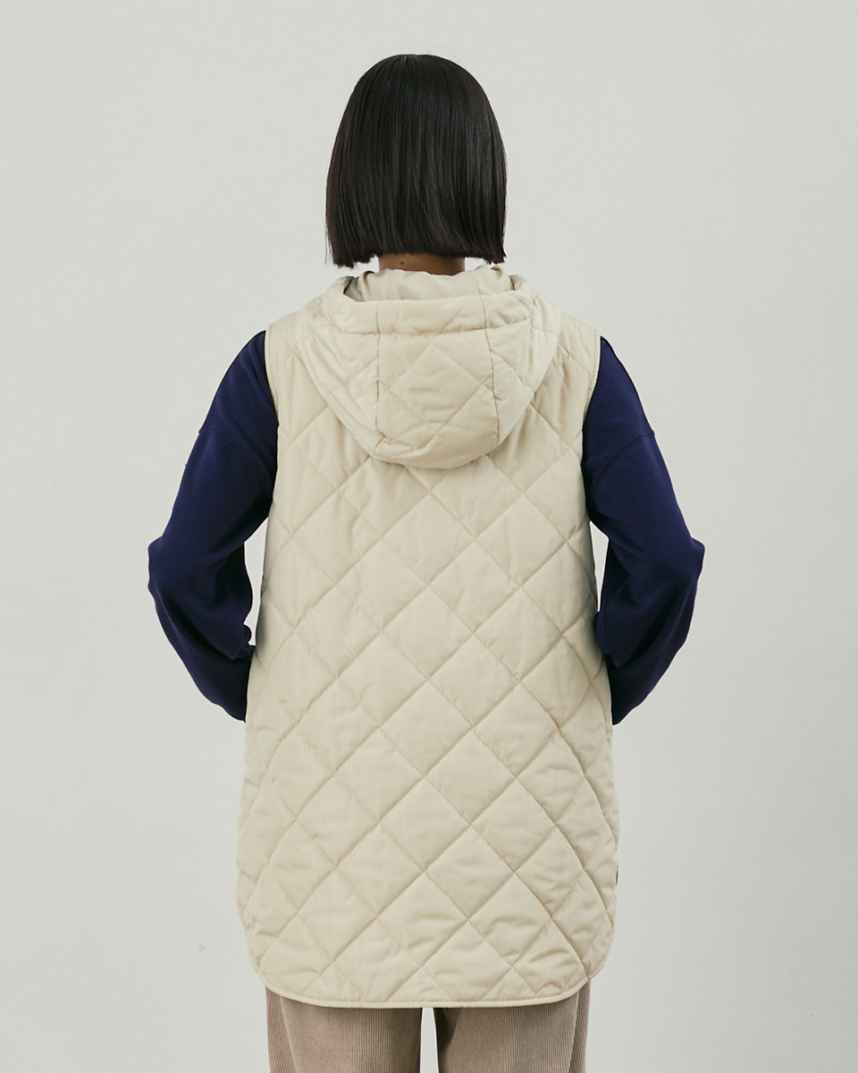 カポック混中綿】中綿フードベスト | JANTZEN Official Brandsite