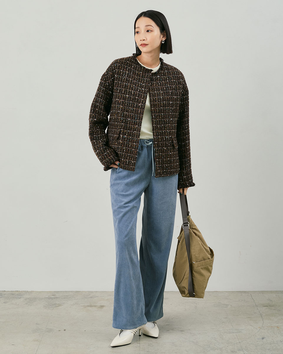 Laksen ツイードジャケット　ハンティングジャケット Denim Cellar.別注 FK ハリスツイードハンティングジャケット