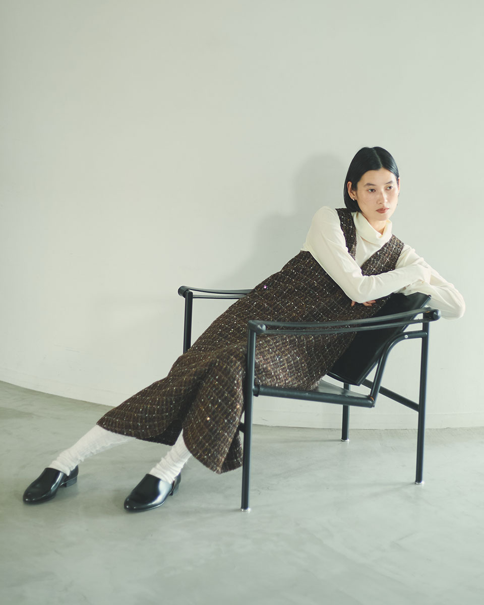 ファンシーツイードジャンパースカート | JANTZEN Official Brandsite