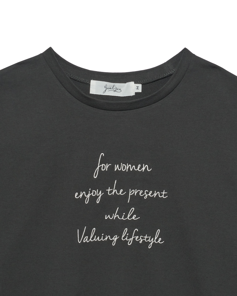 吸水速乾/接触冷感】ロゴ刺繍ロンT | JANTZEN Official Brandsite