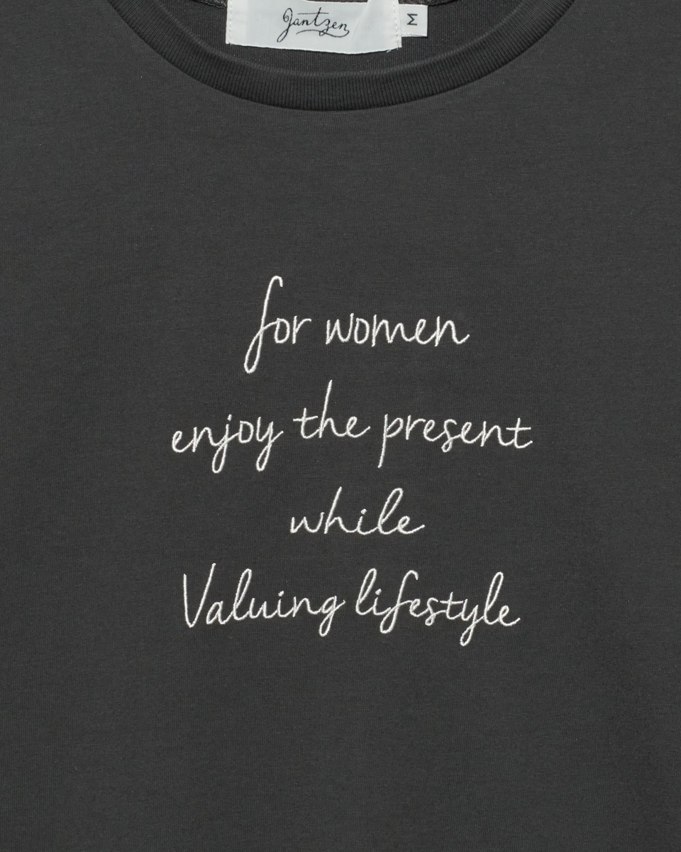 吸水速乾/接触冷感】ロゴ刺繍ロンT | JANTZEN Official Brandsite