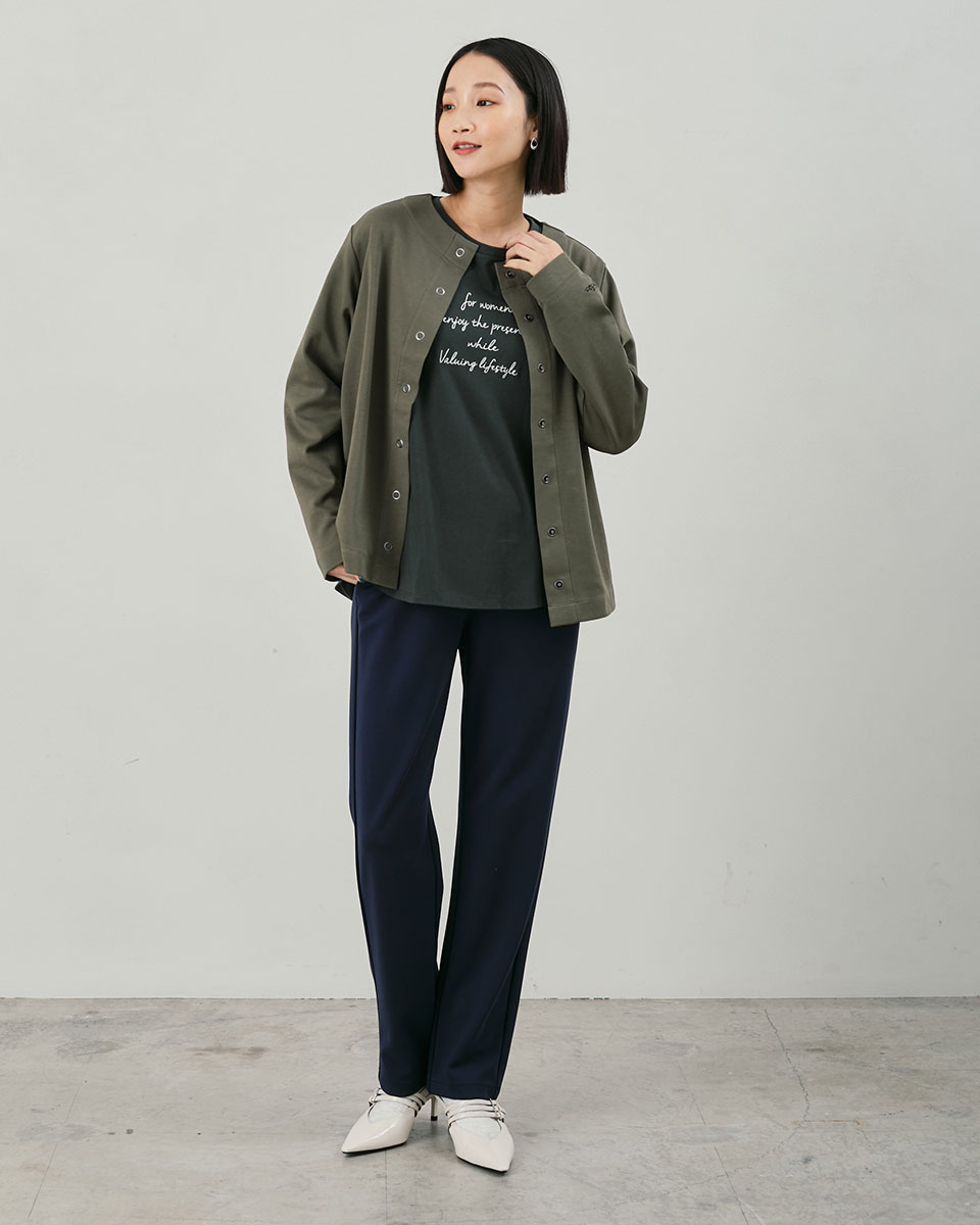 美品 センソユニコ シェルボタン コットン カーディガン 羽織り ゆったり 40 美品 センソユニコ シェルボタン コットン カーディガン 羽織り