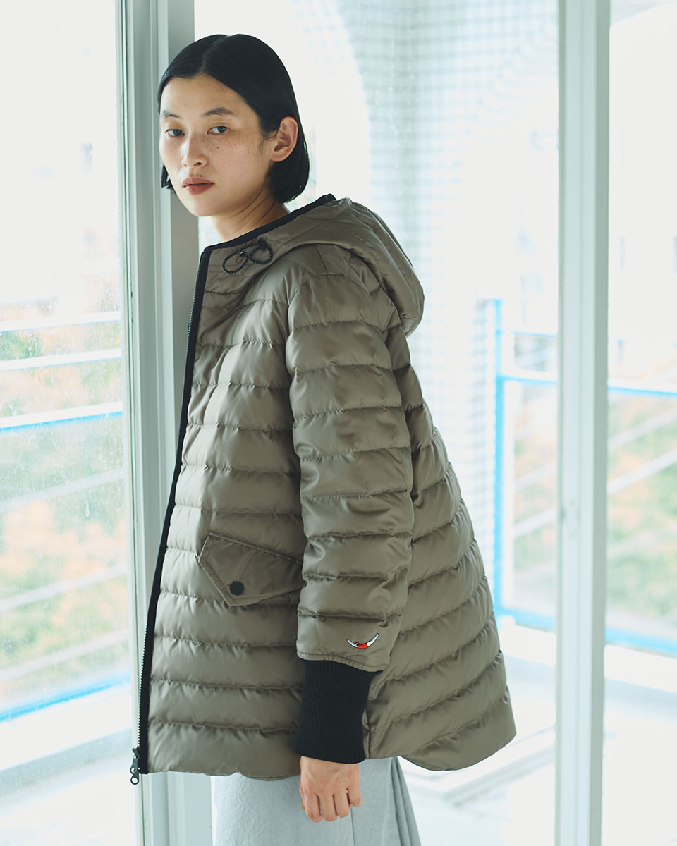 リサイクルダウン】【撥水】フードダウンジャケット | JANTZEN