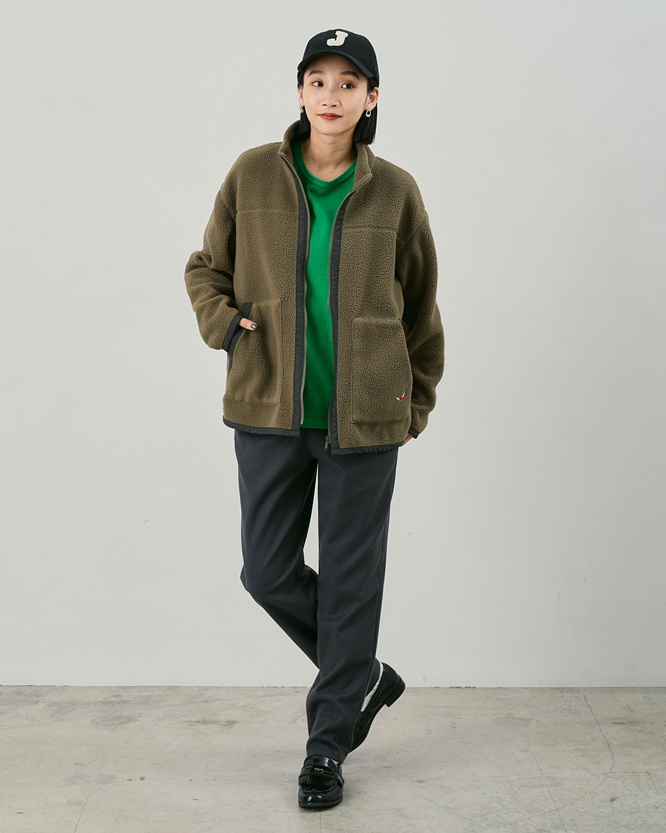 リサイクルポリエステル】ボアフリース ジャケット | JANTZEN Official