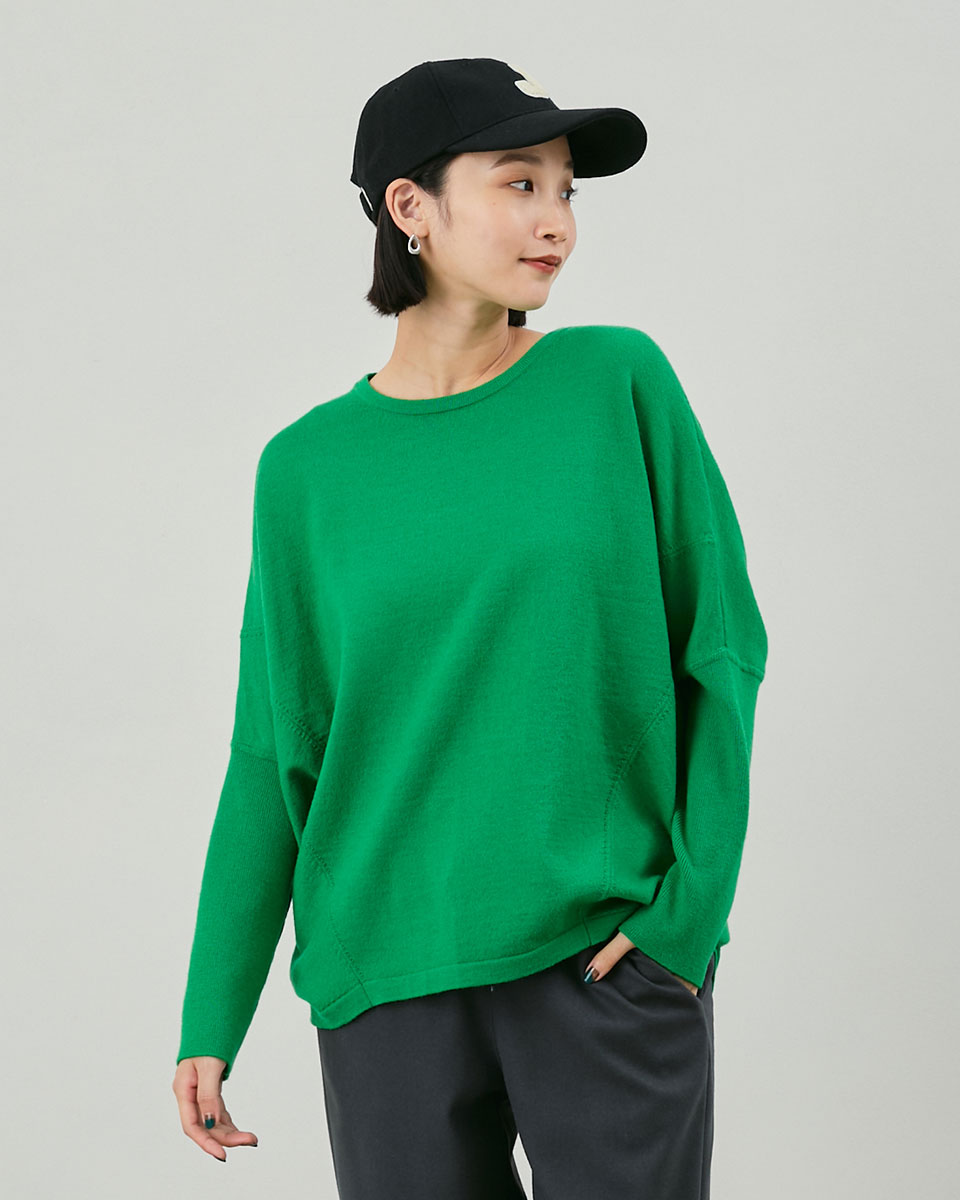 タグ付き新品未使用品 CELERI ロングスリーブ プルオーバー ホワイト