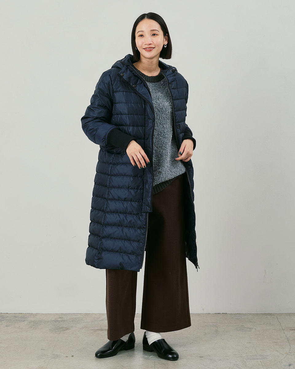 リサイクルダウン】フードロングダウンコート | JANTZEN Official