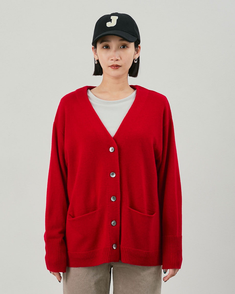 ウォッシャブルラムVネックカーディガン | JANTZEN Official Brandsite