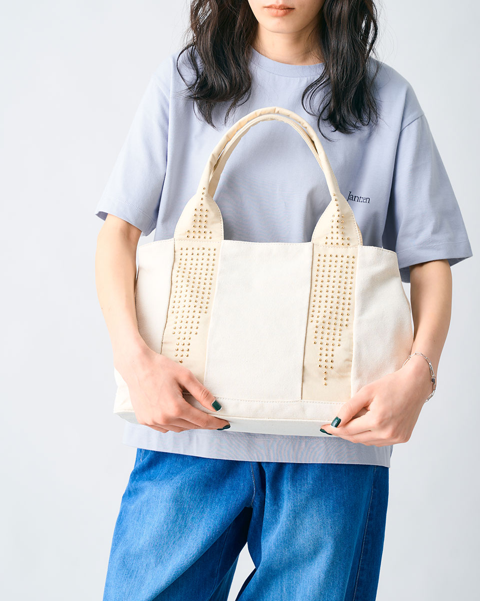 キャンバス×スタッズトートバッグ | JANTZEN Official Brandsite
