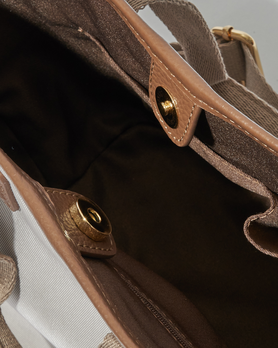 撥水ポリ×レザーランチトート | JANTZEN Official Brandsite