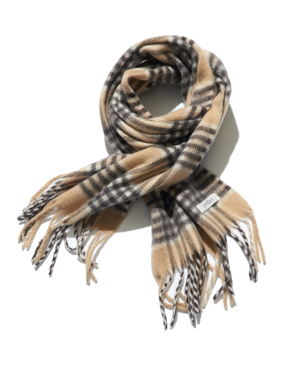 ソフトタッチカラーチェックマフラー | JANTZEN Official Brandsite