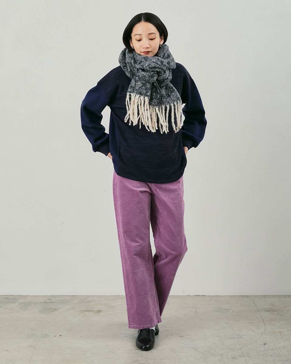 ループヤーンジャカードレオパードマフラー | JANTZEN Official Brandsite