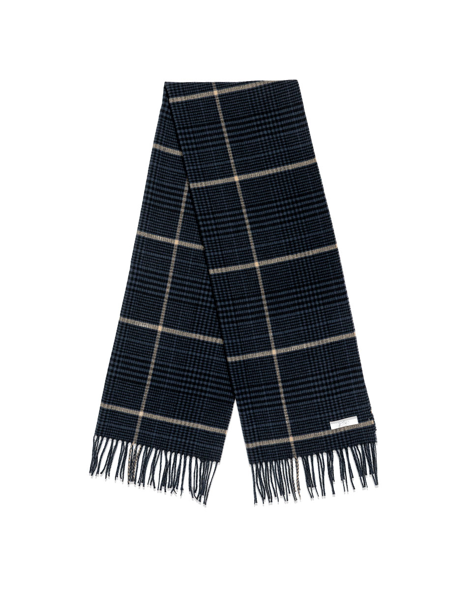 カシミヤタッチカラーチェックストール | JANTZEN Official Brandsite